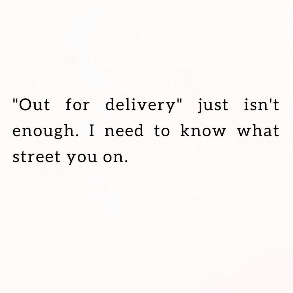 you feel me..